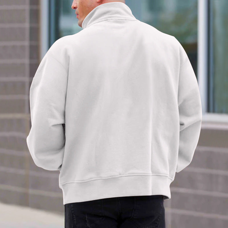 Adrián - Sudadera de hombre con cremallera