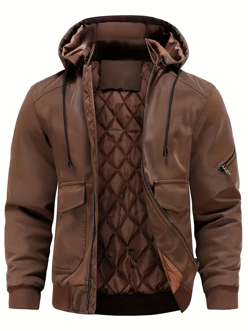 Marco - Chaqueta hombre acolchada con capucha