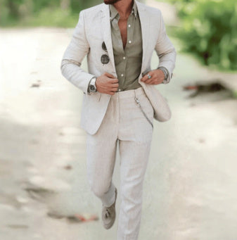 Alonso - Traje elegante y formal de dos piezas para hombre