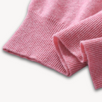 Leo – Jersey de punto con cuello en V y camisa integrada para hombre