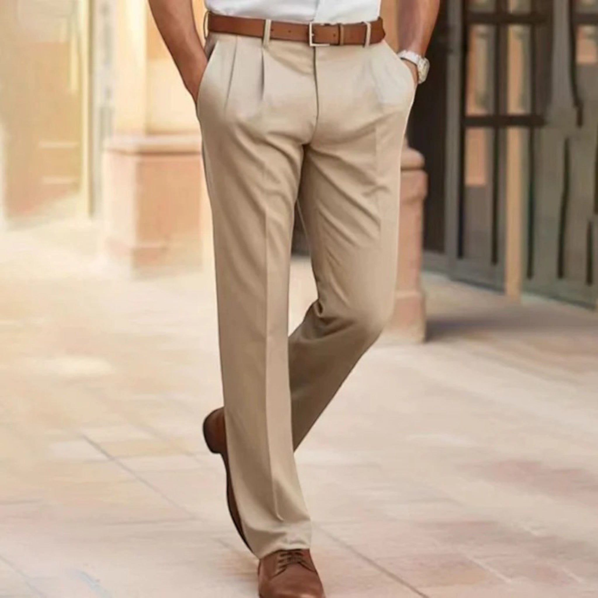 Hugo - Pantalón de hombre recto