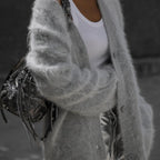 Mariana - Cárdigan oversize de lana mohair