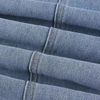 Lola - Pantalón vaquero mujer campana con detalles estrella