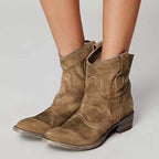 Selena - Botines western de ante