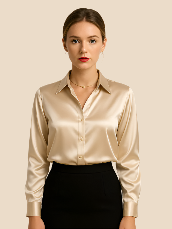 Camila - Blusa de mujer manga larga