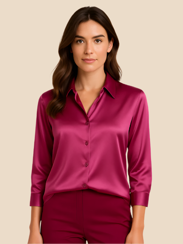 Camila - Blusa de mujer manga larga