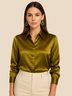 Camila - Blusa de mujer manga larga