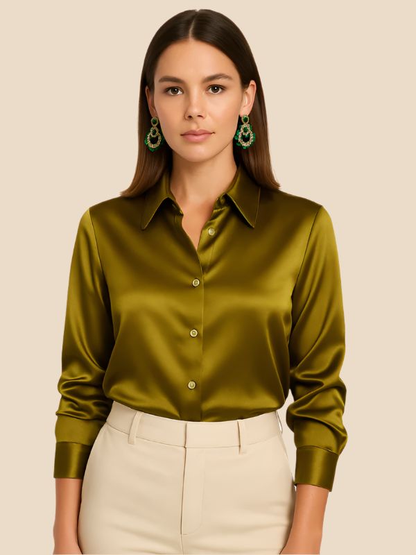 Camila - Blusa de mujer manga larga