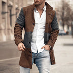 Martín – Abrigo Largo de Estilo Urbano para Hombre