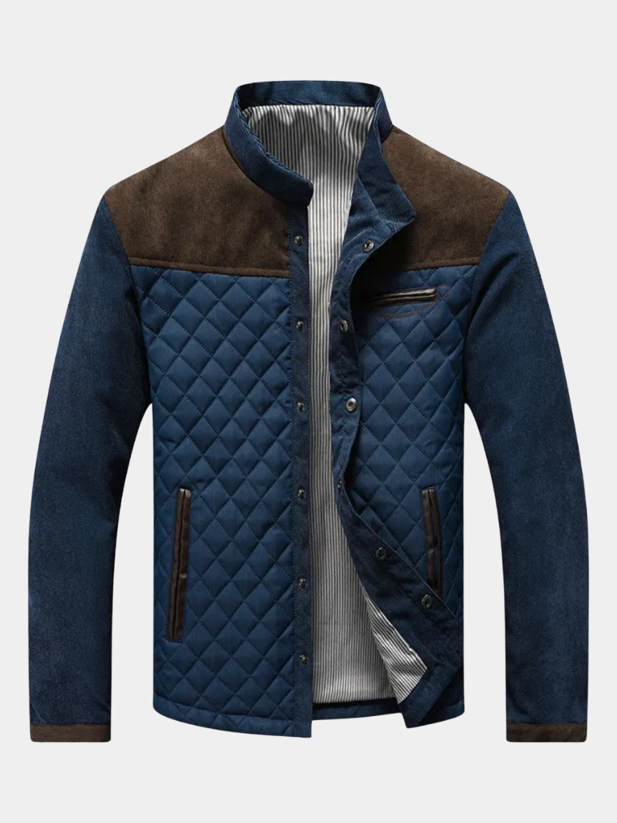 Leonardo - Chaqueta de hombre acolchada con cuello alto