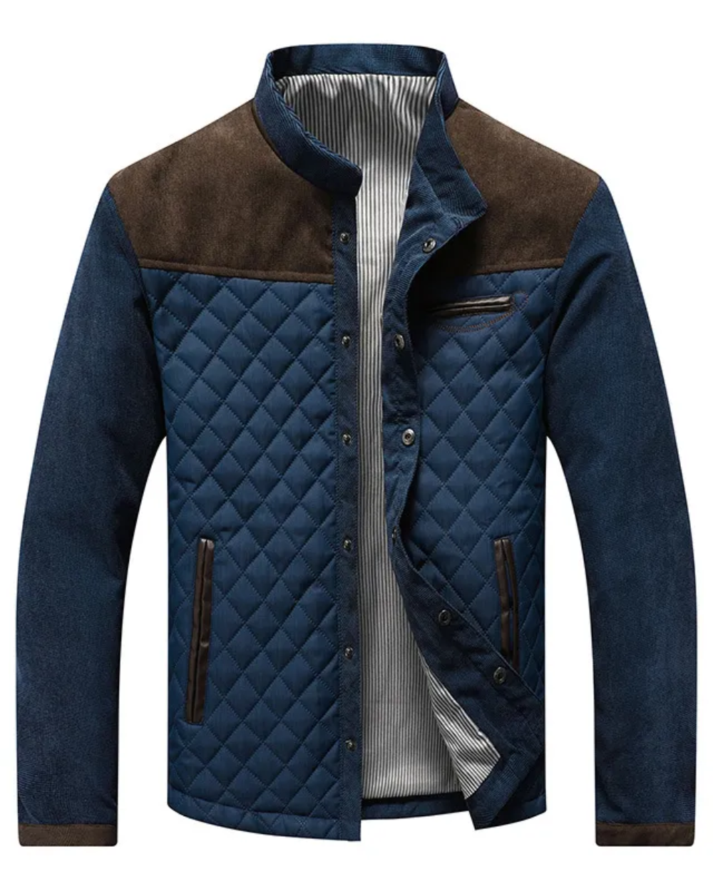 Leonardo - Chaqueta de hombre acolchada con cuello alto
