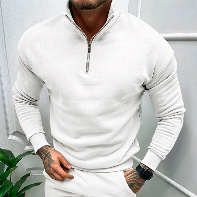 Adrián - Sudadera de hombre con cremallera