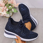 Clara - Zapatillas deportivas de mujer transpirables con plataforma
