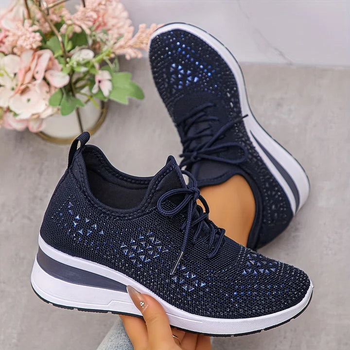Clara - Zapatillas deportivas de mujer transpirables con plataforma