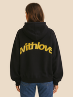 Daniela – Sudadera con capucha “With Love” para mujer