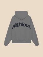 Daniela – Sudadera con capucha “With Love” para mujer