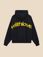 Daniela – Sudadera con capucha “With Love” para mujer