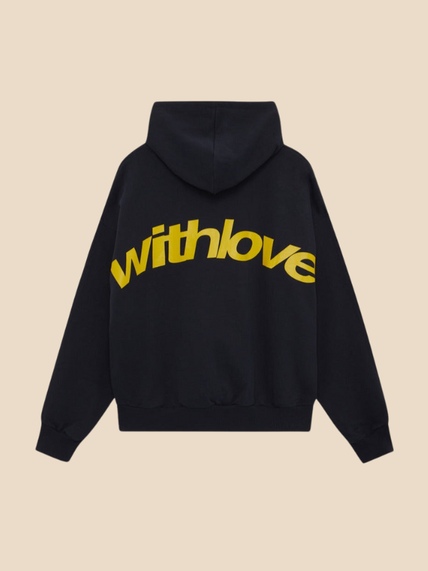 Daniela – Sudadera con capucha “With Love” para mujer