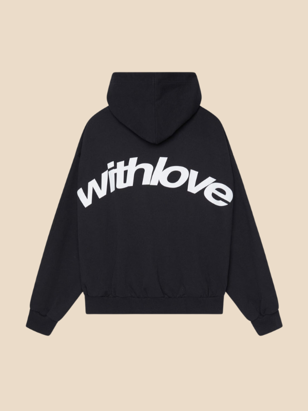 Daniela – Sudadera con capucha “With Love” para mujer