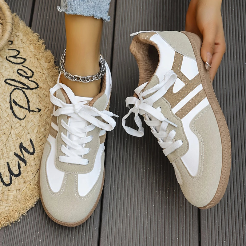 Daniela - Zapatillas casuales de mujer con cordones
