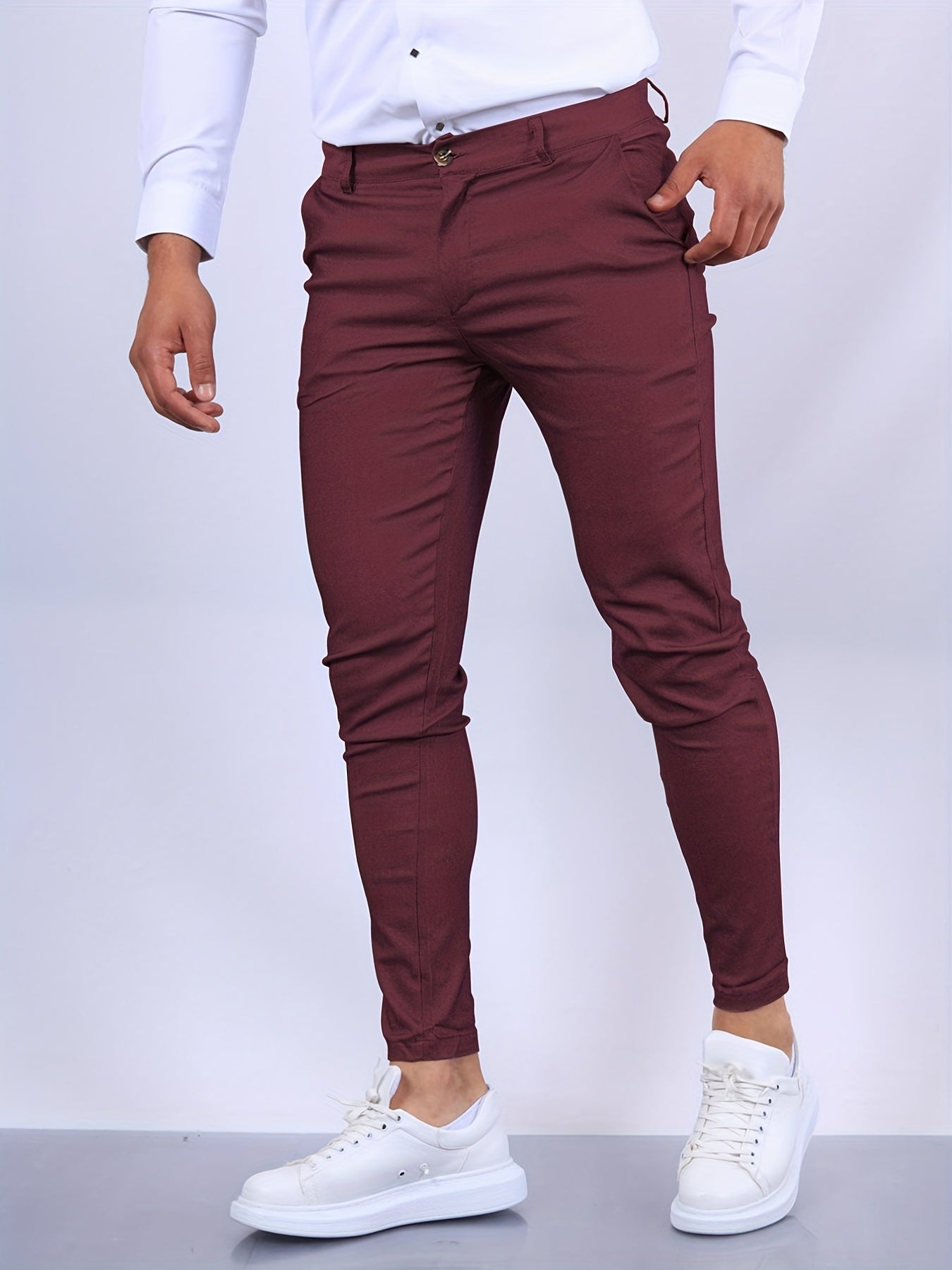 Adrià – Pantalones Slim Fit de Estilo Urbano para Hombre