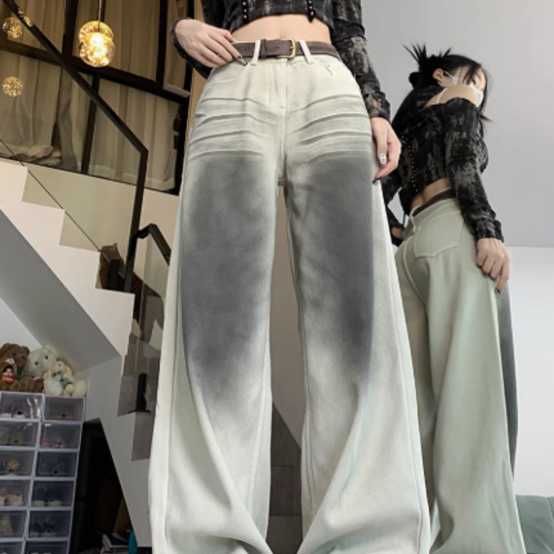 Noa - Pantalón ancho denim