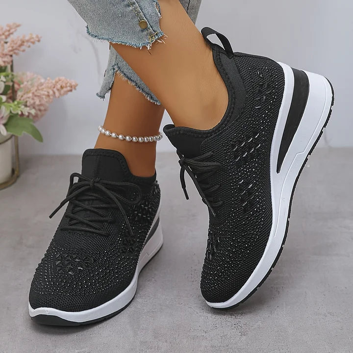 Clara - Zapatillas deportivas de mujer transpirables con plataforma