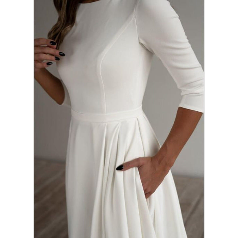 Chana - Elegante vestido de novia minimalista