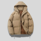 Alonso - Chaqueta de hombre acolchada con capucha