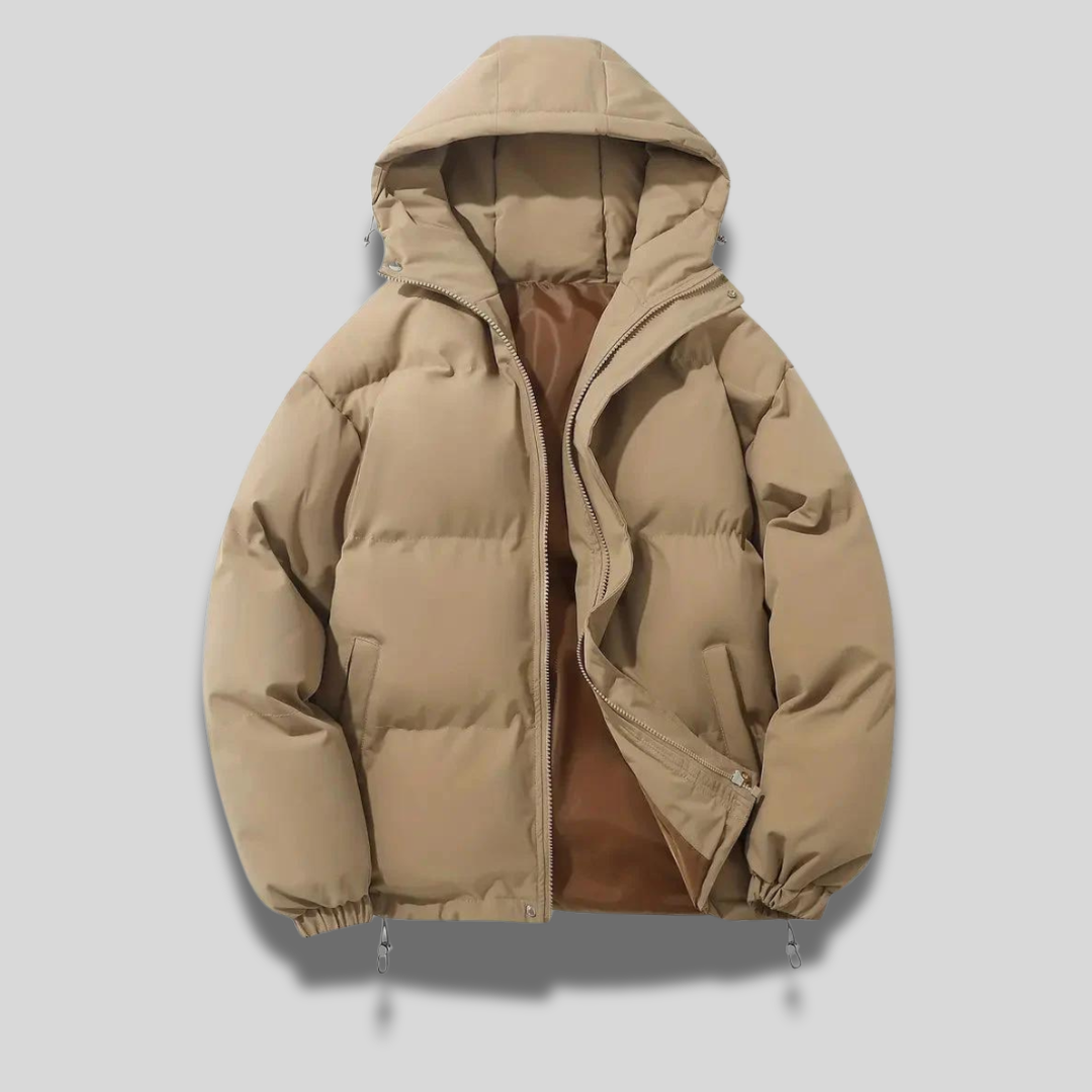 Alonso - Chaqueta de hombre acolchada con capucha