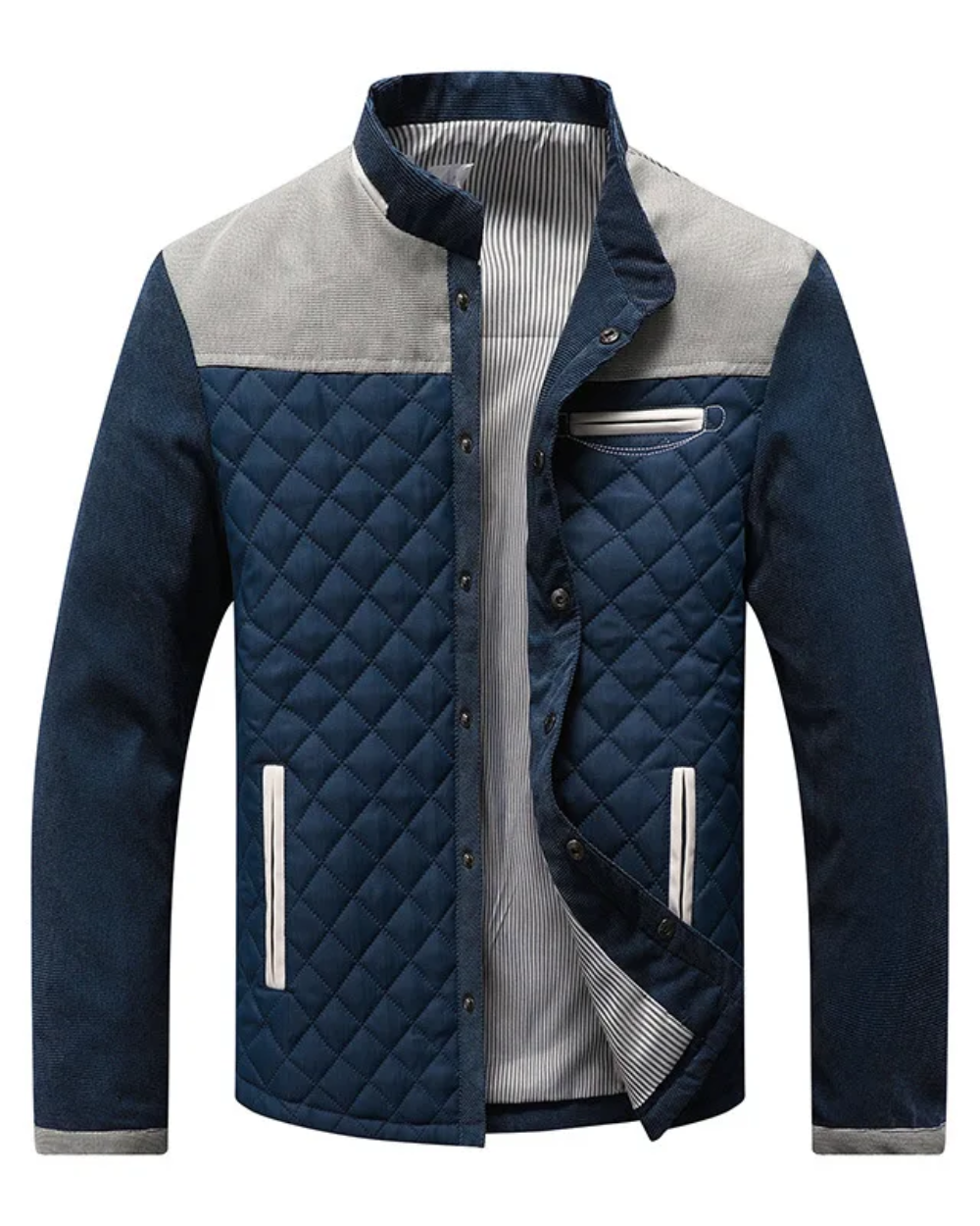 Leonardo - Chaqueta de hombre acolchada con cuello alto