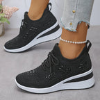 Clara - Zapatillas deportivas de mujer transpirables con plataforma
