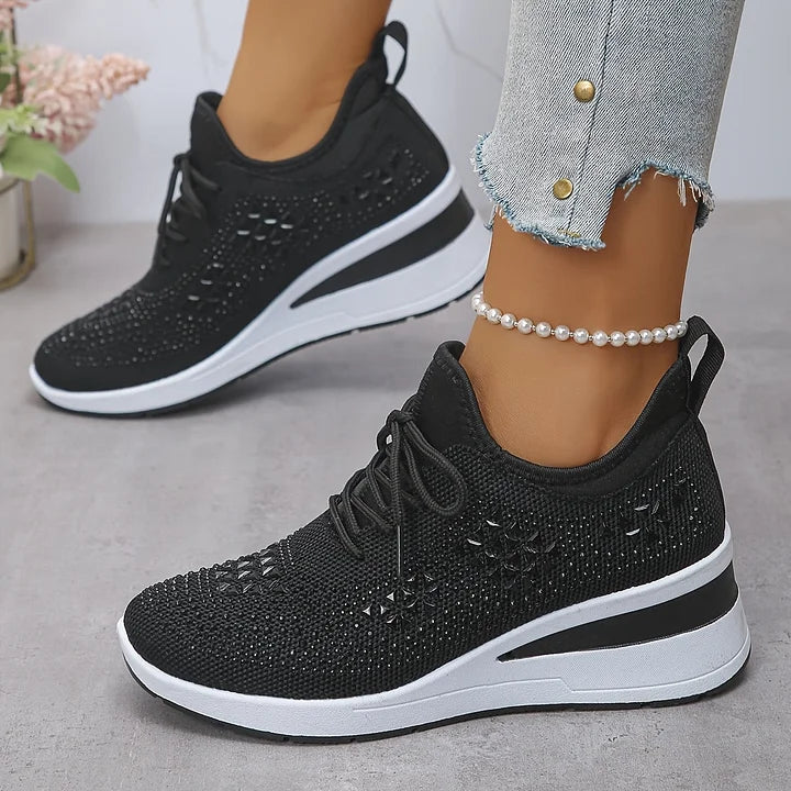Clara - Zapatillas deportivas de mujer transpirables con plataforma
