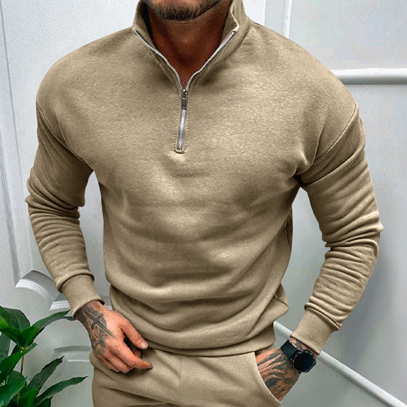 Adrián - Sudadera de hombre con cremallera