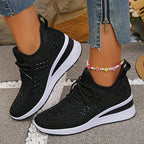 Clara - Zapatillas deportivas de mujer transpirables con plataforma