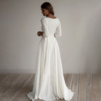 Chana - Elegante vestido de novia minimalista