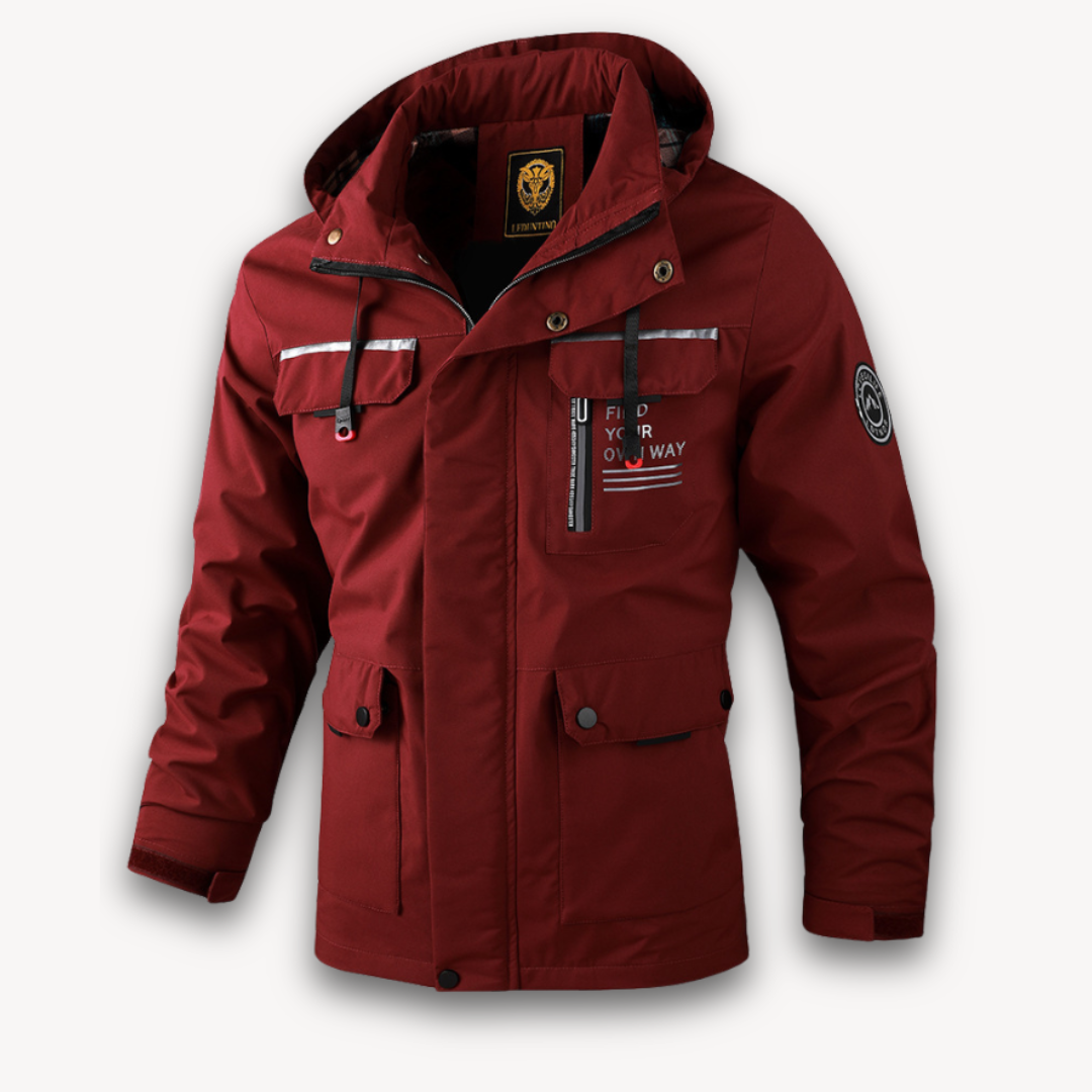 Héctor – Chaqueta táctica impermeable con capucha para hombre