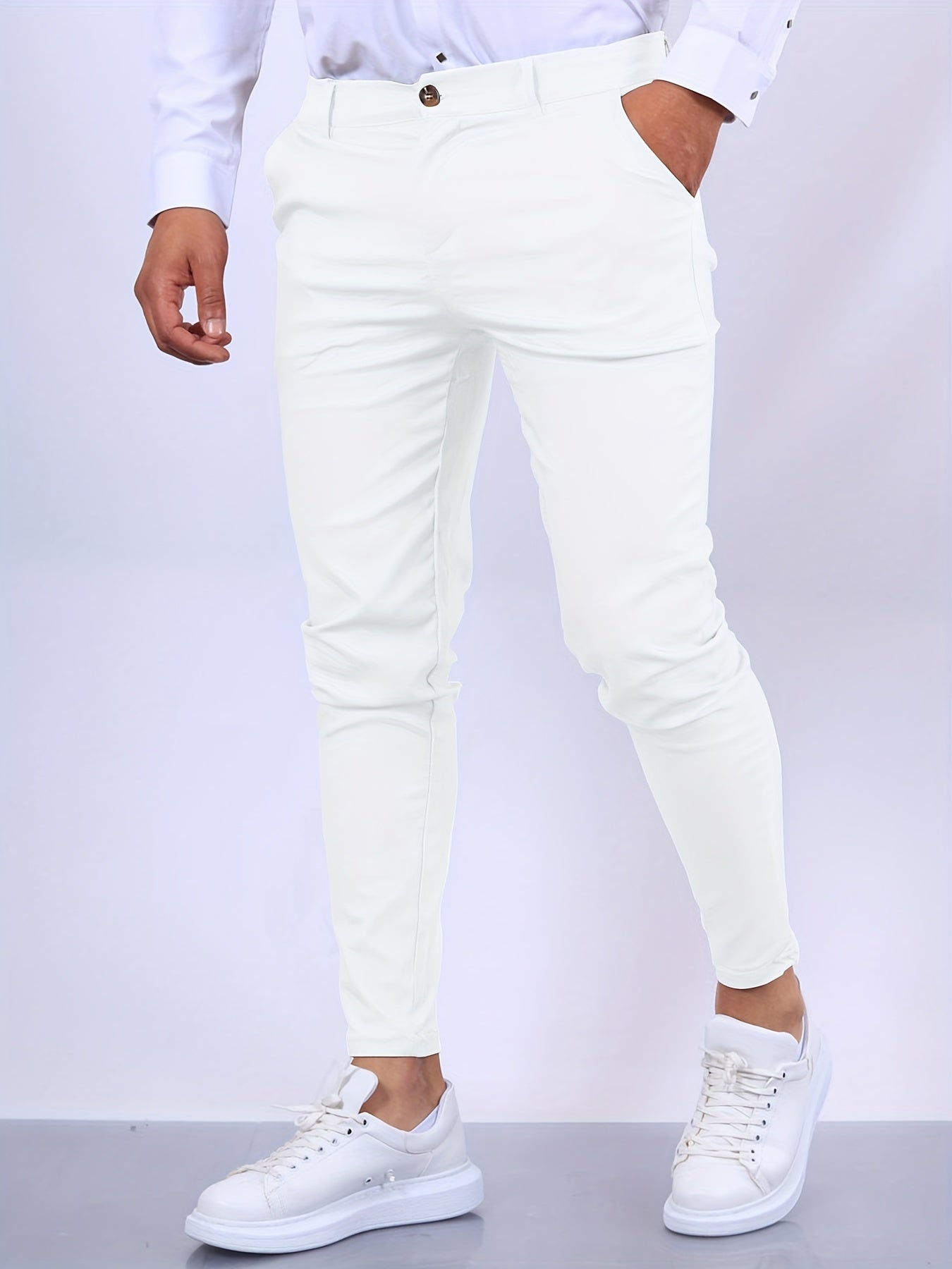 Adrià – Pantalones Slim Fit de Estilo Urbano para Hombre