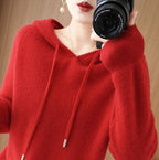Clavia - Jersey de punto con capucha