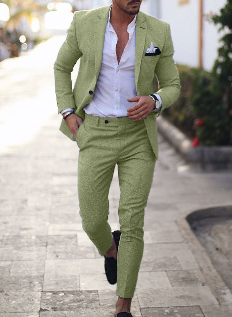 Alonso - Traje elegante y formal de dos piezas para hombre