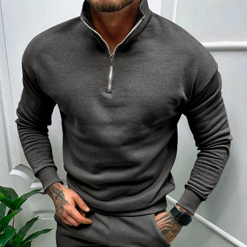Adrián - Sudadera de hombre con cremallera