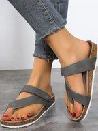 Daniela | Sandalias ortopédicas modernas corcho