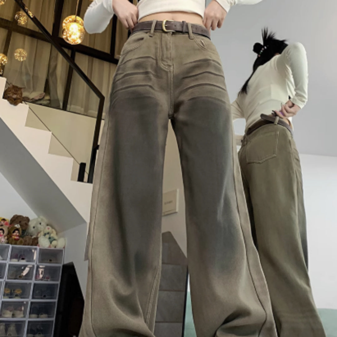 Noa - Pantalón ancho denim