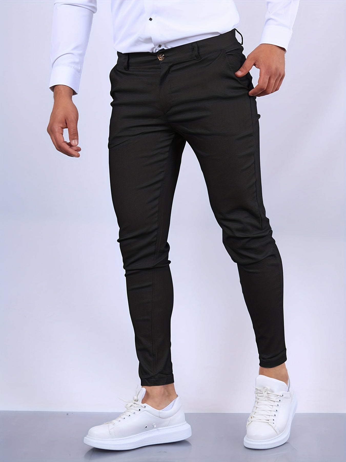 Adrià – Pantalones Slim Fit de Estilo Urbano para Hombre