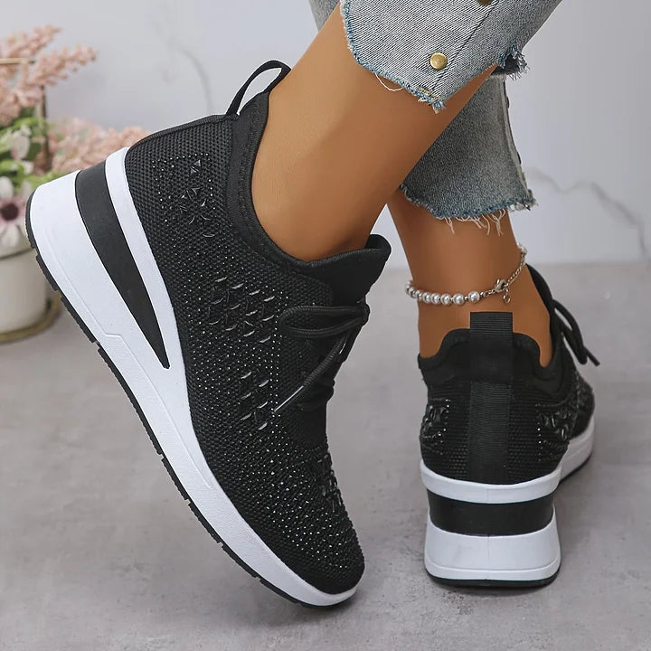 Clara - Zapatillas deportivas de mujer transpirables con plataforma