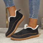 Laura - Zapatos casual mujer forrados con borreguito invierno