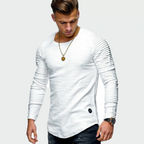 Álvaro - Camiseta de manga larga para hombre