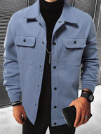 Fernando - Camisa de lana con botones