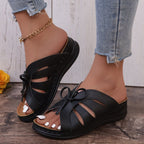 Eva - Sandalias con lazo