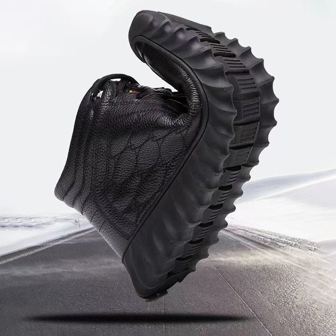 Mateo - Zapatillas de hombre impermeables con forro interior